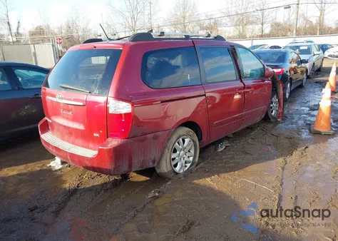 2009 Kia Sedona Ex z USA, uszkodzony, nr VIN KNDMB233396275692